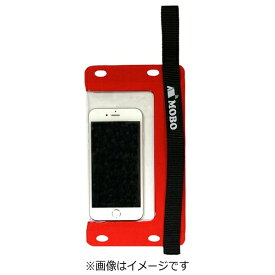 MOBO｜モボ スマートフォン用防水バッグ[5.5インチまで対応] ハンドストラップ/ネックストラップ/カラビナ付 AM-BMB-RD01 レッド Water Sports Mobile Bag