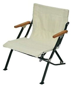 【エントリーで最大全額ポイント還元|11/5迄】 スノーピーク|snow peak 折りたたみチェア ローチェアショート アイボリー LV-093IV