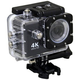 SAC｜エスエーシー AC600 アクションカメラ Black [4K対応 /防水][AC600B]