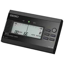 セイコーインスツル｜Seiko Instruments ギター・ベースチューナー(ブラック)　SAT10B[SAT10B]