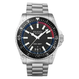 【エントリーで最大2万ポイント当たる｜1/20まで】 GUCCI｜グッチ ダイブ [Dive] 2年保証 ブラック YA136212 [並行輸入品] 【代金引換配送不可】
