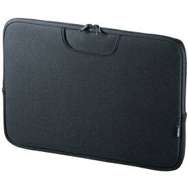 サンワサプライ｜SANWA SUPPLY ノートPC対応〔15.6型ワイド〕　ポケット付きインナーケース　ブラック　IN-WETP15BK[INWETP15BK]