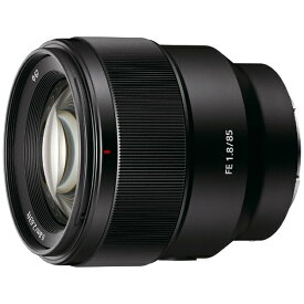SONY｜ソニー カメラレンズ FE 85mm F1.8 ブラック SEL85F18 [ソニーE /単焦点レンズ][SEL85F18]