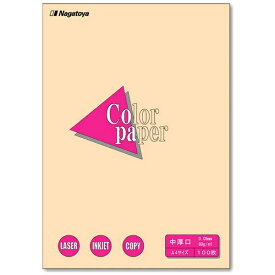 長門屋商店｜NAGATOYA カラーペーパー 中厚口 ハダ （A4サイズ・100枚）　ナ-3216[ナ3216]