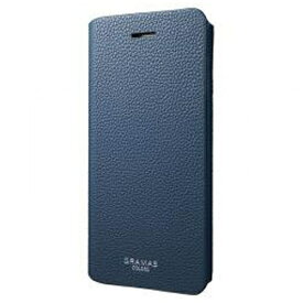 坂本ラヂヲ iPhone 7用 手帳型レザーケース　GRAMAS COLORS EURO Passione 2 Leather Case　ネイビー　CLC2156NV