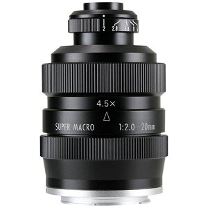������w�bZHONG YI OPTICS �J���������Y 20mm F2.0 SUPER MACRO 4-4.5:1 FREEWAKER �u���b�N [�}�C�N���t�H�[�T�[�Y /�P�œ_�����Y][FREEWALKERF20M43]