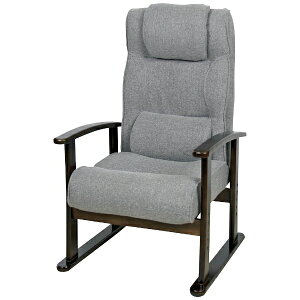 ���J�bAZUMAYA �y�����֎q�z�y�X�`�F�A�iW58×D60�`108×H99×SH31/34/37/40cm�j RKC-38GY �O���[