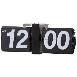 ���J�bAZUMAYA �u�����v �t���b�v�N���b�N�iW36×D8.5×H14cm�j CLK-118BK �u���b�N