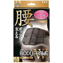 中山式産業｜Nakayamashiki Industry ボディフレーム腰用ハードダブル L ブラック