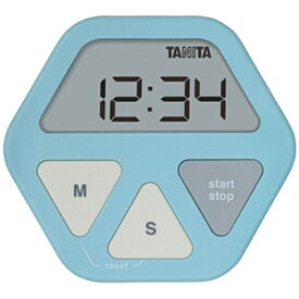 TANITA｜タニタ デジタルタイマー 「ガラスにつくタイマー」　TD-410-BL ブルー[TD410BL]