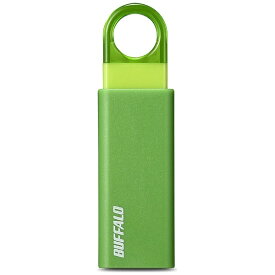 BUFFALO｜バッファロー USBメモリ (Chrome/Mac/Windows11対応) グリーン RUF3-KS16GA-GR [16GB /USB TypeA /USB3.1 /ノック式][RUF3KS16GAGR]