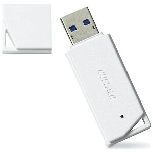 BUFFALO�b�o�b�t�@���[ RUF3-K16GB-WH USB�������[ USB3.1/3.0/2.0�Ή� 16GB �L���b�v�� RUF3-KB�V���[�Y �z���C�g [16GB /USB3.1 /USB TypeA /�L���b�v��][RUF3K16GBWH]