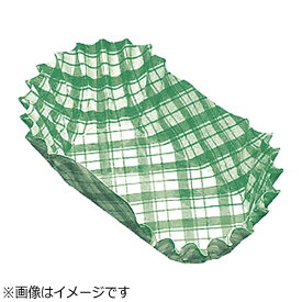 アヅミ産業｜Azumi-sangyo 紙カップ ココケース小判型（500枚入） 9号 緑 ＜XAZ3807＞[XAZ3807] 【KS_CP】