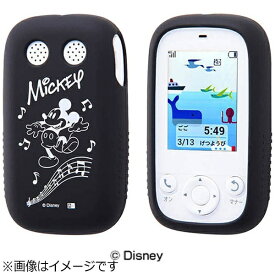 レイアウト｜rayout みまもりケータイ 4用　ディズニーキャラクター シリコンケース　ミッキー　RT-DMK4/AMK