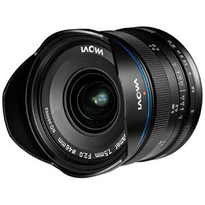 LAOWA�b���I�� �J���������Y 7.5mm F2 MFT �u���b�N [�}�C�N���t�H�[�T�[�Y /�P�œ_�����Y][75MMF2MFT]
