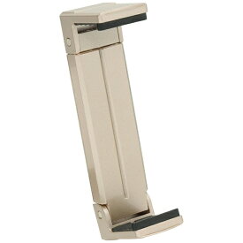 Velbon｜ベルボン タブレット／iPad対応［固定幅123〜210mm　厚み22mm以内］　三脚用タブレットホルダー「Luvipod（ラビポッド）」 TH1（サンディゴールド）