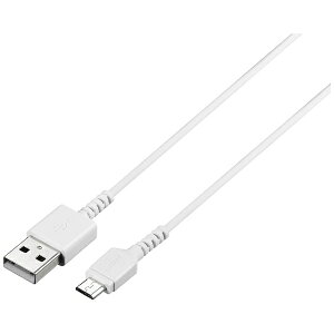 BUFFALObobt@[ mmicro USBnUSBP[u [dE] 2.4A i0.5mEzCgjBSMPCMB205WH [0.5m]
