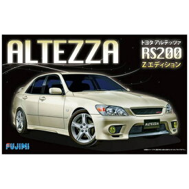 フジミ模型｜FUJIMI 1/24 インチアップシリーズ No．27 トヨタ アルテッツァ RS200 Zエディション 【代金引換配送不可】