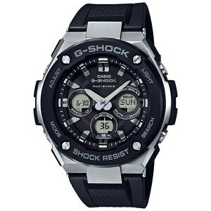 CASIO�b�J�V�I G-SHOCK�iG-�V���b�N�j �uG-STEELMid Size�iG�X�`�[���~�h���T�C�Y�j�v�@GST-W300-1AJF[GSTW3001AJF]