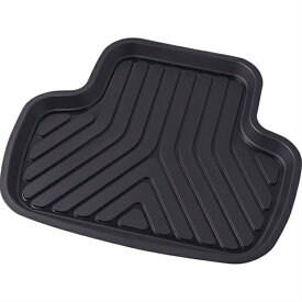 BONFORM｜ボンフォーム 6279-06BK　カーマット　3Dプライム　軽自動車用　リア用1枚入り　立体構造で汚れキャッチ　ズレ防止加工　丸洗いOK　サイズ：48×41cm　カラー：ブラック