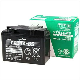 GS YUASA｜ジーエス・ユアサ バイク用バッテリー 液入充電済ミ YTR4A-BS 【メーカー直送・代金引換不可・時間指定・返品不可】