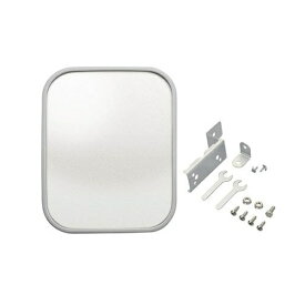 エーモン工業｜amon 6604　安全計画　ガレージミラー　曲面率650R　サイズ：約240×190mm