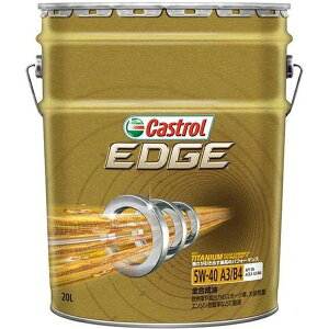 JXg[bCastrol EDGE [ 5W-40 ] SN ( S j@ ACEA A3/B4 20L