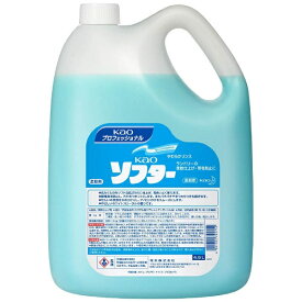 【エントリーで最大全額ポイント還元｜8/5迄】 花王｜Kao ソフター(4.5L) フローラルの香り
