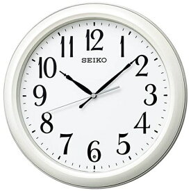 SEIKO｜セイコー 掛け時計 【スタンダード】 白パール KX234W [電波自動受信機能有]