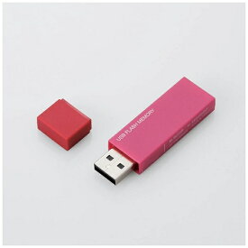 エレコム｜ELECOM USBメモリ (Chrome/iPadOS/iOS/Mac/Windows11対応) ピンク MF-MSU2B16GPN [16GB /USB TypeA /USB2.0 /キャップ式][MFMSU2B16GPN]【rb_pcacc】