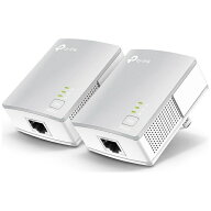 TP-Link｜ティーピーリンク AV600 PLCスターターキット　TL-PA4010 KIT[TLPA4010KIT]