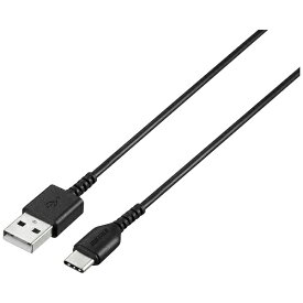 BUFFALO｜バッファロー USB-A ⇔ USB-Cケーブル [充電 /転送 /1.0m /USB2.0] ブラック BSMPCAC210BK[BSMPCAC210BK]