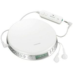 東芝 TOSHIBA ポータブルCDプレーヤー TY-P1W ホワイト TY-P1[TYP1W]