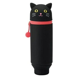リヒトラブ｜LIHIT LAB. [ペンケース] スタンドペンケース SMART FIT PuniLabo A-7712-3 クロネコ
