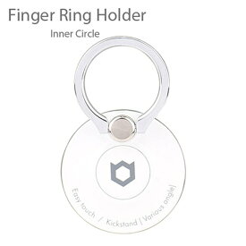 HAMEE｜ハミィ 〔スマホリング〕　iFace Finger Ring Holder インナーサークルタイプ　ホワイト　IFACEリングICWH
