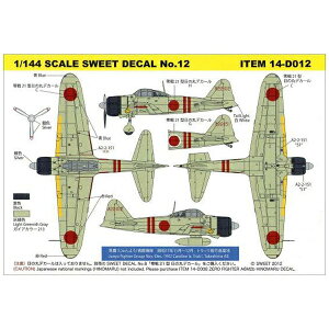 SWEETbXEB[g SWEET DECAL NoD12 21^ i悤j퓬@
