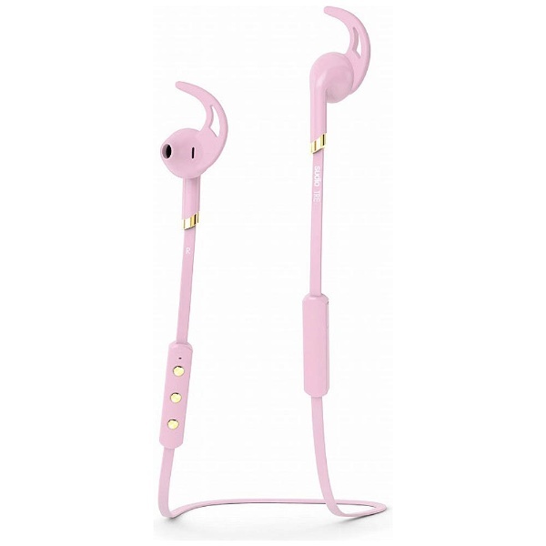 ブルートゥースイヤホン ＳＵＤＩＯ 【送料無料】 耳かけ型 TREPNK （ピンク) TRE SUDIO ヘッドホン・イヤホン