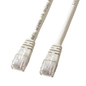 �T�����T�v���C�bSANWA SUPPLY LAN�P�[�u�� ���C�g�O���[ KB-T5T-40N [40m /�J�e�S���[5e /�X�^���_�[�h]