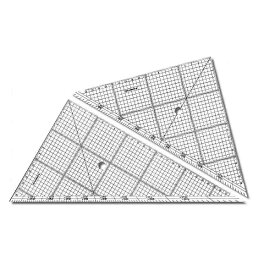 ステッドラー｜STAEDTLER レイアウト用方眼三角定規 30cm 966 30