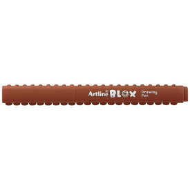 シヤチハタ｜Shachihata BLOX(ブロックス） 水性サインペン ブラウン KTX-200-BR