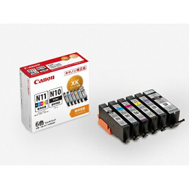 CANON｜キヤノン XKI-N11+N10/6MP 純正プリンターインク PIXUS（ピクサス） 6色マルチパック[XKIN11N106MP]【rb_pcp】
