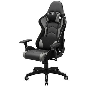 �T�����T�v���C�bSANWA SUPPLY �Q�[�~���O�`�F�A [W675xD660�`1250xH1275�`1350mm] �O���[ SNC-L18GY[SNCL18GY]