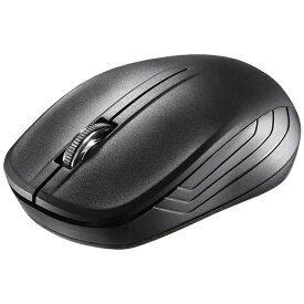 BUFFALO｜バッファロー マウス ブラック BSMRW050BK [IR LED /無線(ワイヤレス) /3ボタン /USB]