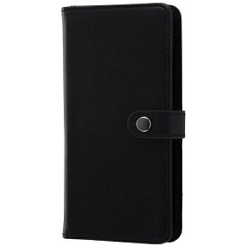 レイアウト｜rayout iPhone X用　手帳型ケース 本革 スナップボタン　ブラック　RT-P16RLC2/B