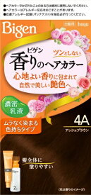 hoyu｜ホーユー Bigen（ビゲン） 香りのヘアカラー乳液 4A アッシュブラウン 1剤40g+2剤60ml〔白髪染め〕