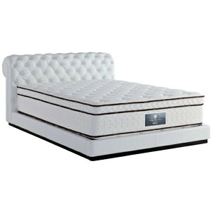 Serta|サータ 【フレームのみ】収納なし ニューヨーク552(セミキングサイズ/ホワイト)【キャンセル・返品不可】 【代金引換配送不可】