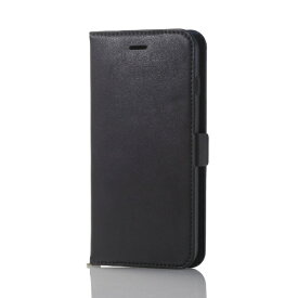 エレコム｜ELECOM iPhone 8 Plus 手帳型　ソフトレザーカバー 磁石付　ブラック　PM-A17LPLFYBK