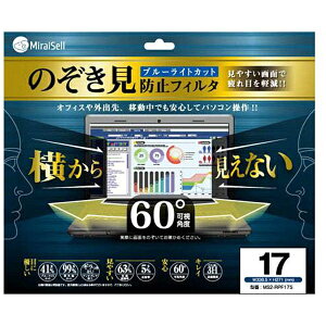 MIRAISELL�b�~���C�Z�� 17�C���`�Ή� �v���C�o�V�[�t�B�����@MS2-RPF17S�yrb_ filter_cpn�z