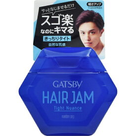 マンダム｜mandom GATSBY（ギャツビー） ヘアジャム タイトニュアンス（110ml）〔スタイリング剤〕【rb_pcp】