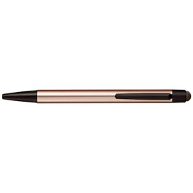 三菱鉛筆｜MITSUBISHI PENCIL JETSTREAM(ジェットストリーム) スタイラス シングルノック ボールペン ピンクゴールド(インク色：黒) SXNT823507P74 [0.7mm]